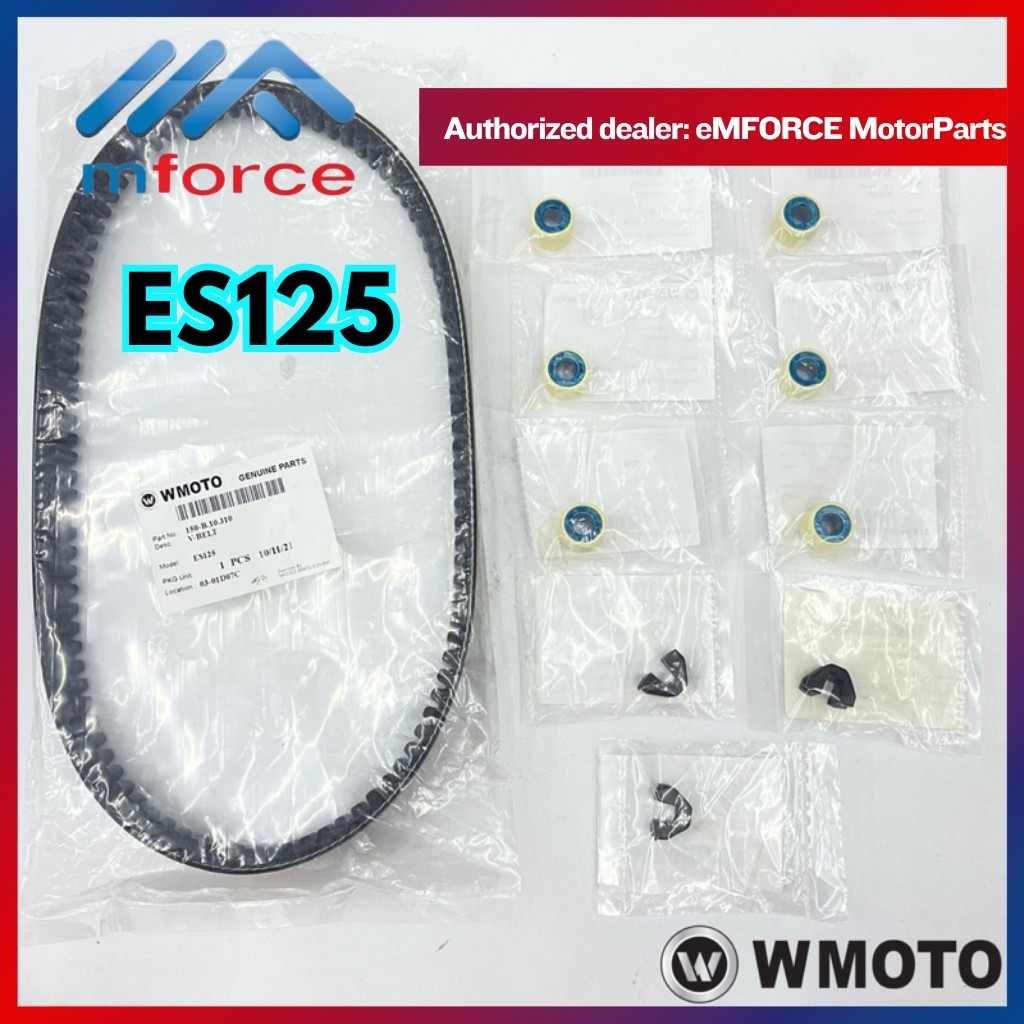 WMOTO ES125 BELTING TIMING BELT V BELT ROLLER BUSH SLIDE PIECE WMOTO