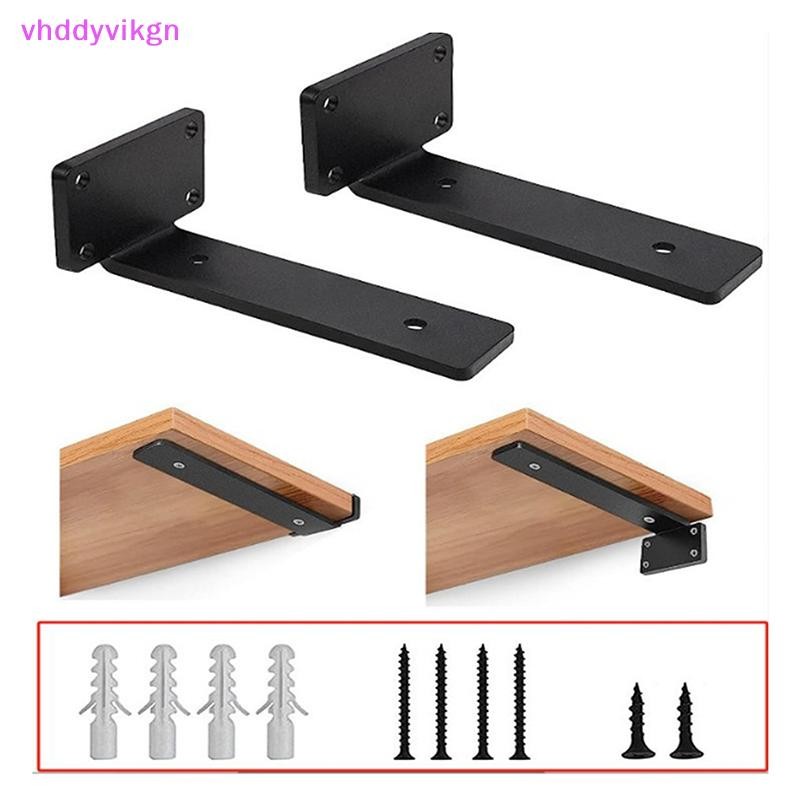 Vhdd 1 ชุด Heavy Duty ชั้นวางเหล็กหล่อ s ชั้นวางลอย s 4 มม.หนาที่มองไม่เห็น L s สําหรับชั้นวางสนับสนุน TH