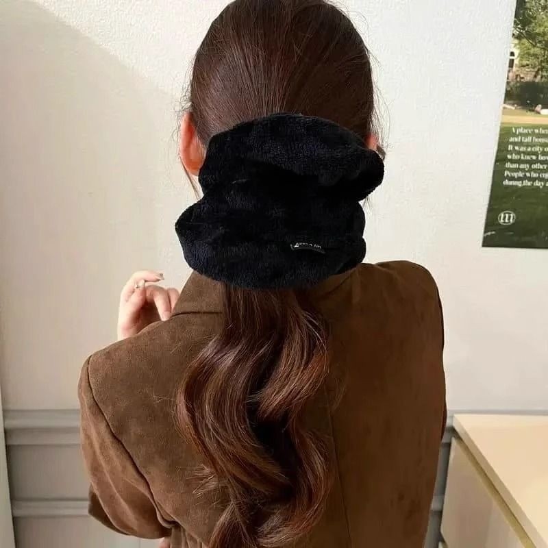 แฟชั่นเกาหลี สุด ๆ ดูดซับตุ๊กตาผ้าขนหนูผมแหวนผู้หญิงฤดูใบไม้ร่วงและฤดูหนาวหัวบอลของขวัญวงผม - รูปที่ 7