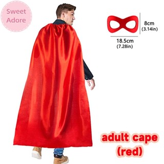 Sweetadore Superhero Capes และหน้ากากสําหรับผู้ใหญ่ Bulk ผู้…