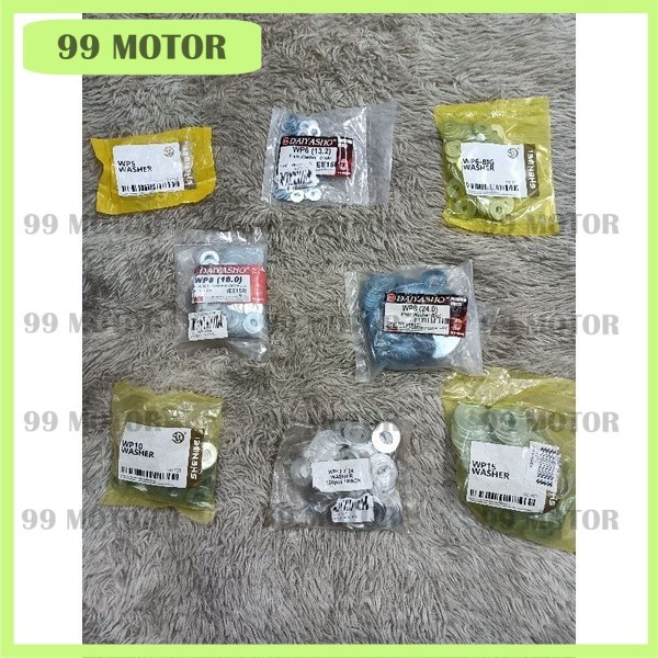 แหวนรองสปริง m5 m6 m8 ขนาด 8 10 12 14 17 19 22 WL-8 WL-6 wp 6 8 FLAT WASHER WP5 WP6 WP8 (SMALL) WP8(