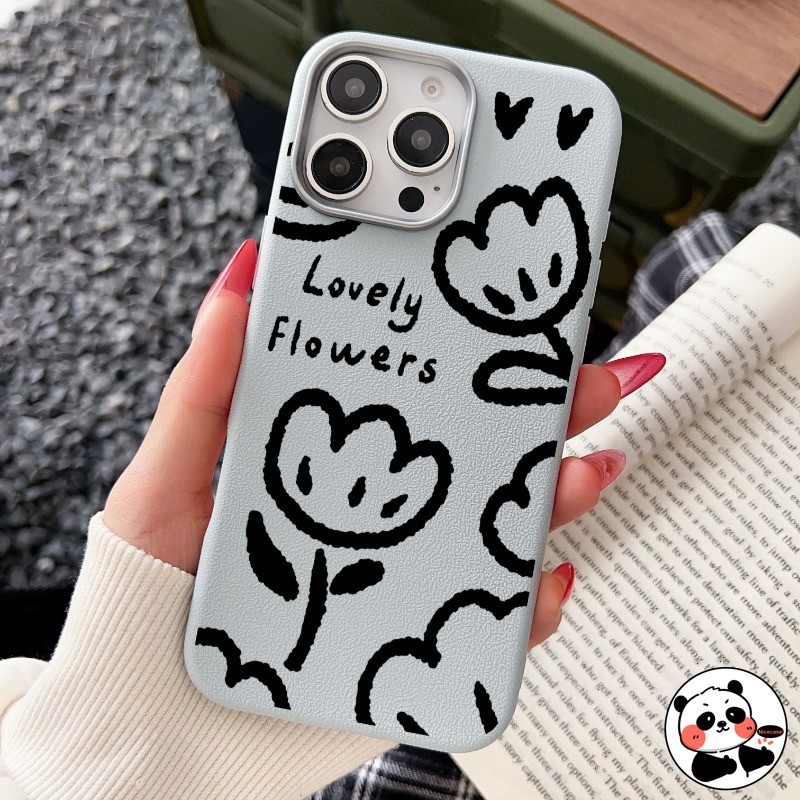 DoodleปลอกหนังสําหรับRedmi 14C 14R 13C 13R 13 12 12R 10 Prime 10C 9T 9A 9i 9C NFC 9 8 5G 4Gฝาหลังน่า