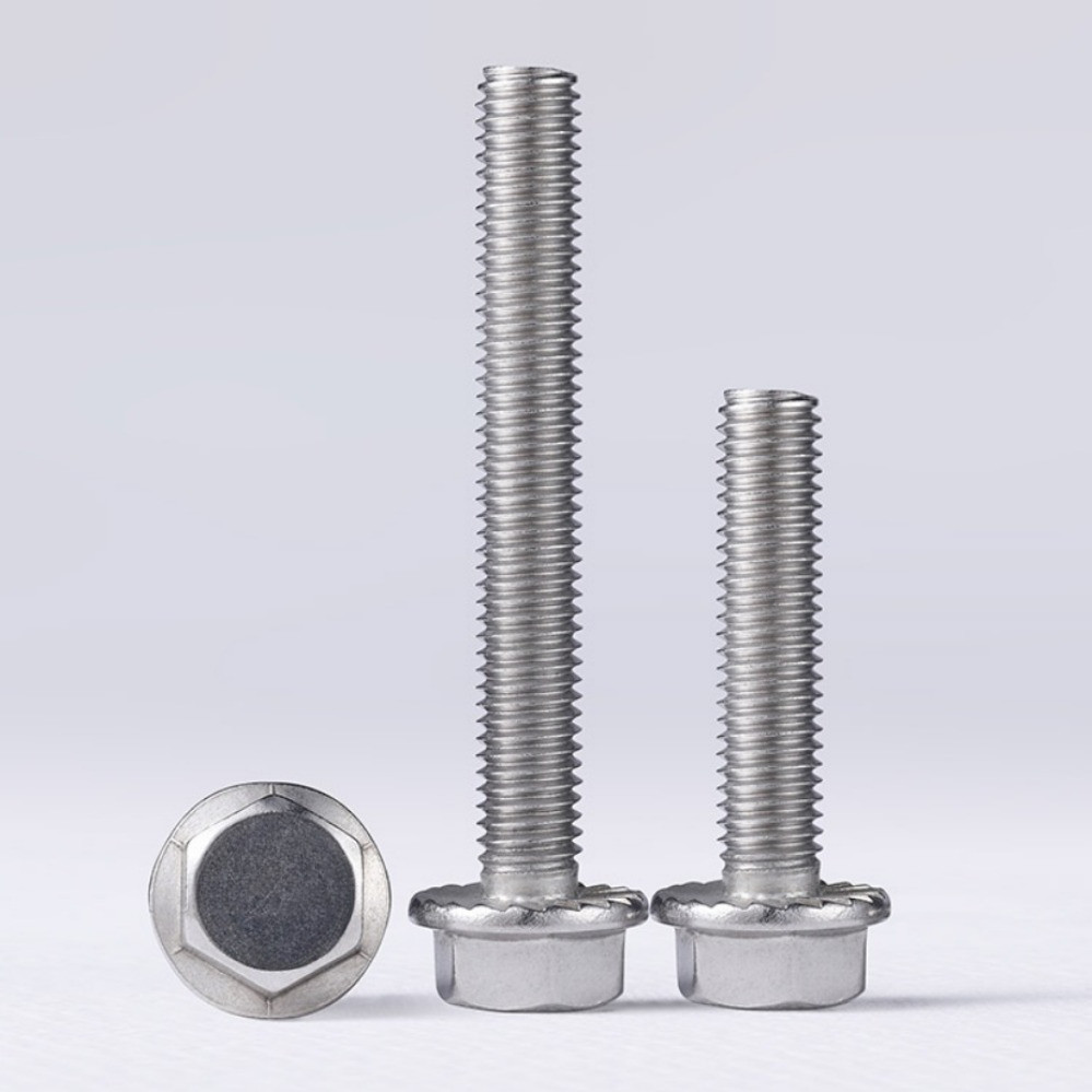 316 สกรูกันลื่นหน้าแปลนสแตนเลส M5/M6/M8/M10 * L8-50mm (ZOXA-TH)