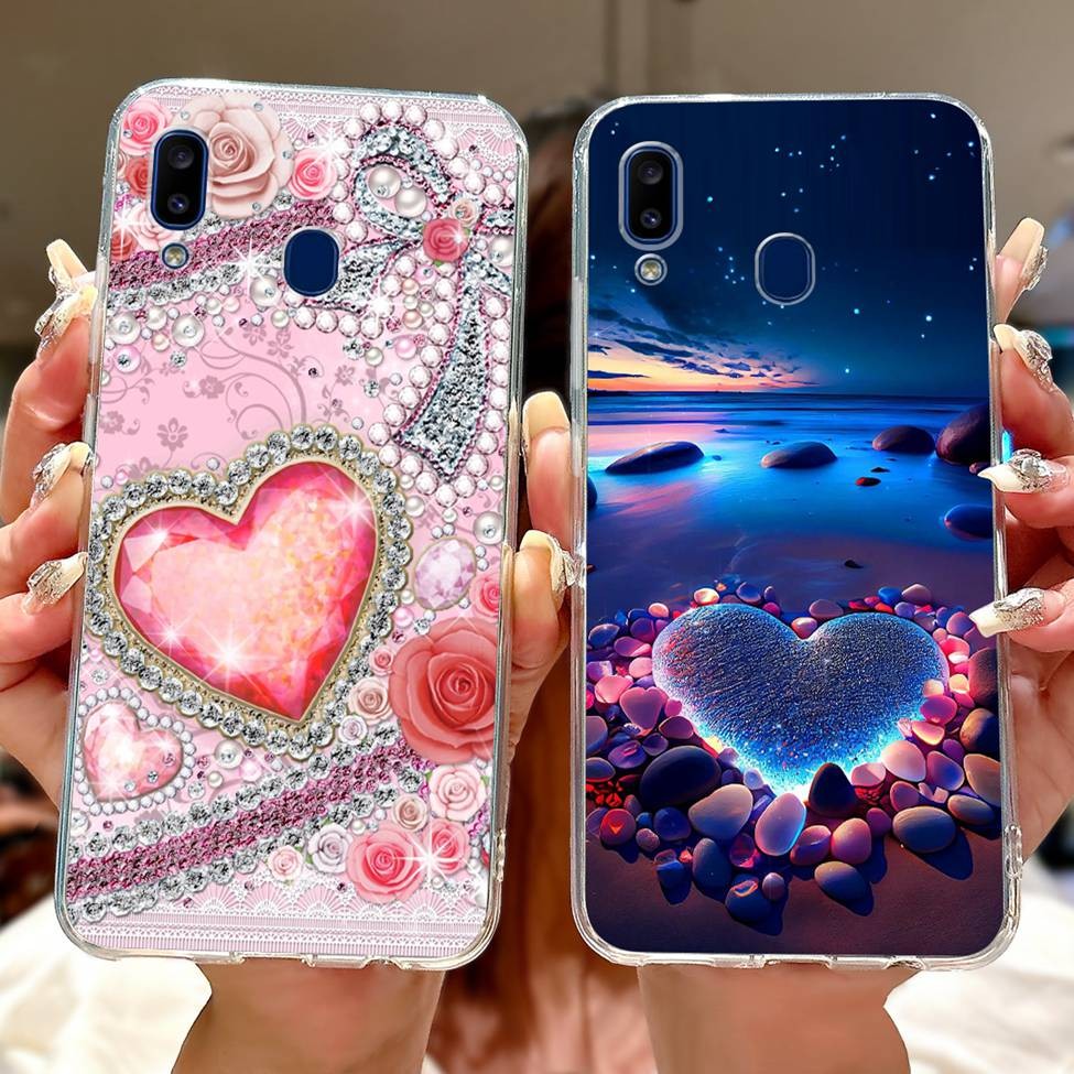 สําหรับ Samsung A30 SM-A305F ปกหลังสําหรับ Samsung Galaxy A30 กรณีแฟชั่นผีเสื้อดอกไม้น่ารักการ์ตูนแมว Cool ตลกเคสโทรศัพท์ ราคา ถูกที่สุด ดีลบีเคเค แกลเลอรีภาพที่ 3