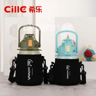DODGE CILLE กระเป๋าใส่ขวดน้ำ ถุงใส่กระบอกน้ำ ถุงพร้อมสายสะพาย ขนาด 1700 ML 1300 ML 1080 ML 880 ML