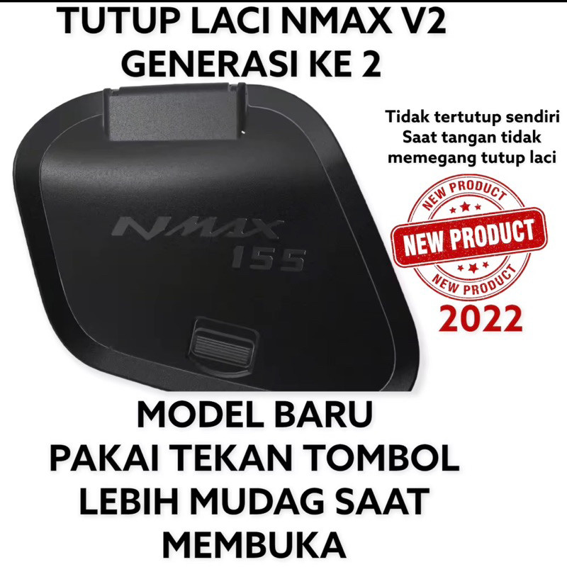 ฝาครอบส่วนประกอบด้านหน้าหัวเข็มขัดฝาครอบ NMAX ใหม่ 2020 2021 2022 ฝาครอบกล่องตรง NMAX ใหม่ 2020 2021