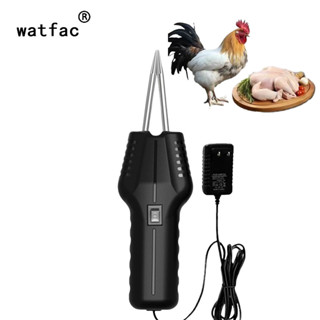 watfac เครื่องถอนขนไก่ไฟฟ้า 160W แบตเตอรี่ลิเธียมที่มีอายุกา…