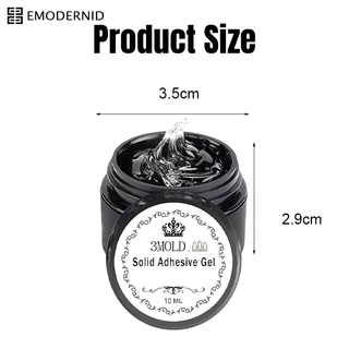 กาวเจลปั้นนูน ต่อเล็บ 3MOLD Solid Adhesive Gel ขนาด 10ml สินค้าพร้อมส่ง-em