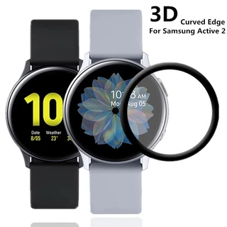 9D กระจกป้องกันโค้งสําหรับ Garmin Vivoactive Vivosmart Vivomove Vivoactive 4 4S 5 6 Sport Trend Screen Protector