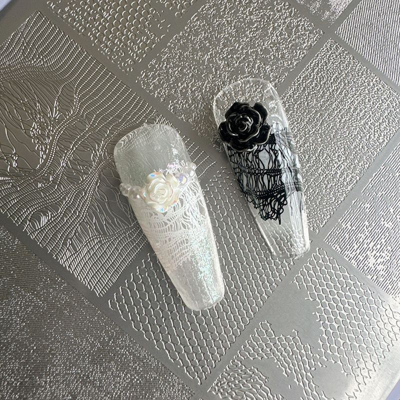 Armor Transfer Steel Plate Lace Printing Plate Denim 0625