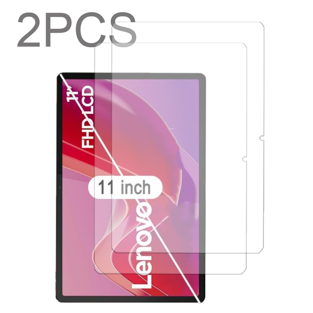2PCS กระจกนิรภัยป้องกันหน้าจอสําหรับ Lenovo tab M11 11 นิ้ว 2024 แท็บเล็ตป้องกันฟิล์ม HD ใส