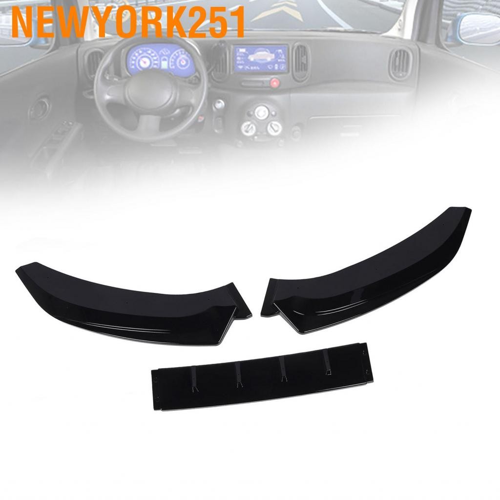 Newyork251 Joy Moto Shop-th 3 PCS Front Bumper Body Body Kit มันวาวการแข่งกันการชนกันของการปะทะกันขอ