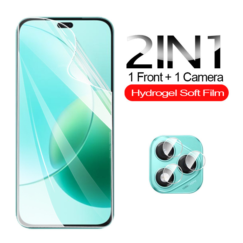 2In1 HD Hydrogelฟิล์มสําหรับHonor 400 X60 X60i X9c GT Power Lite Proสมาร์ท 5Gป้องกันหน้าจอXonorสําหร