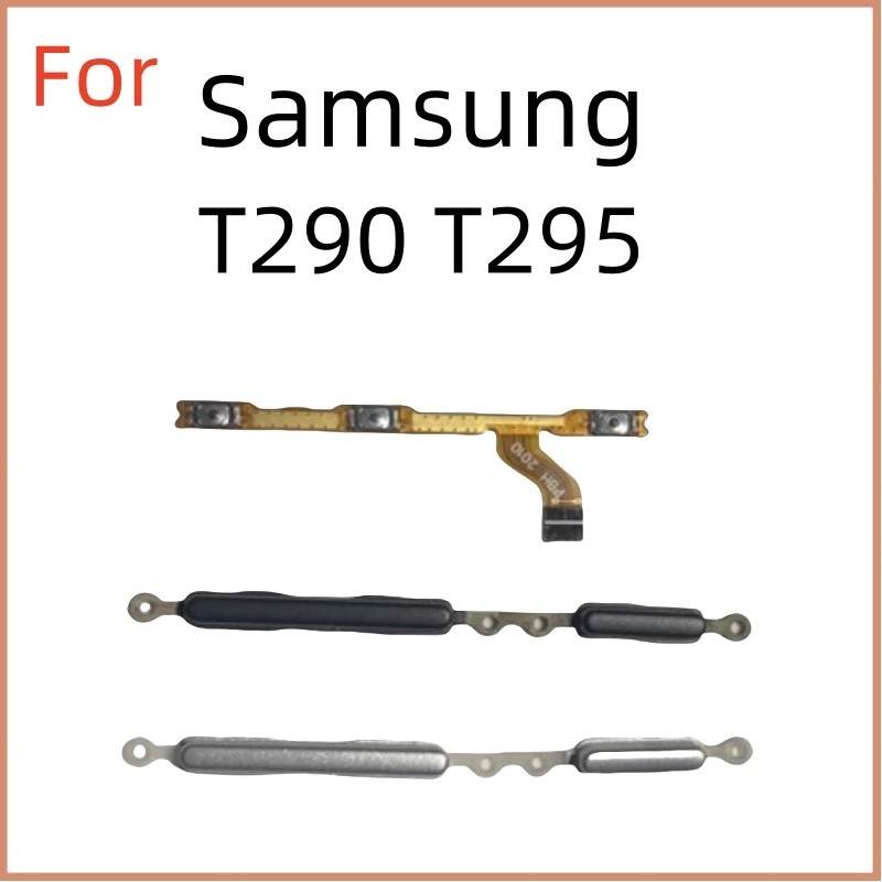 ปุ่มปรับระดับเสียงไฟ Flex Out กุญแจด้านข้างสําหรับ Samsung Galaxy Tab A 8.0 2019 T290 T295