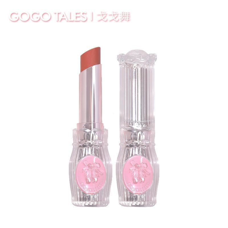 GOGO TALES ลิปกลอส กระจกพลอยเล็ก แสงน้ำ ความอิ่มตัวต่ำ