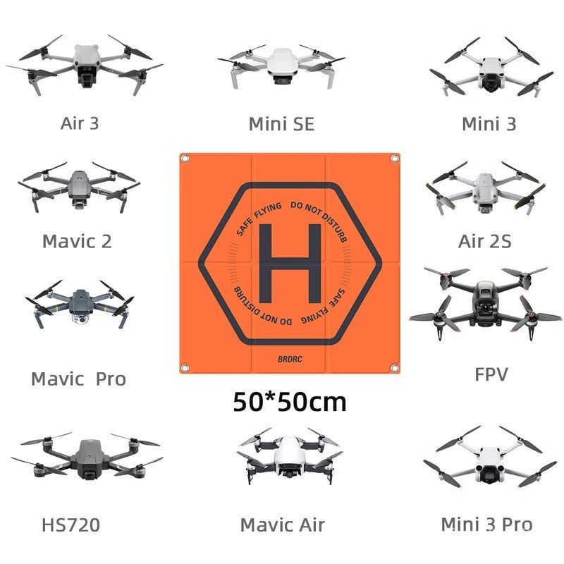 BRDRC is suitable for DJI Mavic 4 Pro/MINI 4K/3/4 PRO apron Air 3S/Avata 2 folding landing pad acces