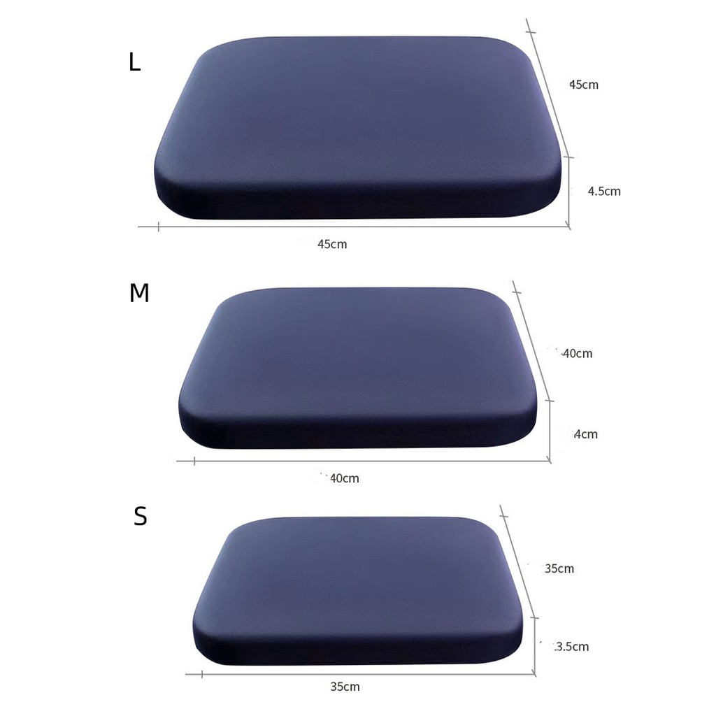 เบาะรองนั่ง พร้อมเชือกคล้องเก้าอี้ เบาะรองนั่งทรงสีเหลี่ยม หนานุ่มนั่งสบาย มีซิป เปลี่ยนซักได้ค่ะ G3432 - รูปที่ 3