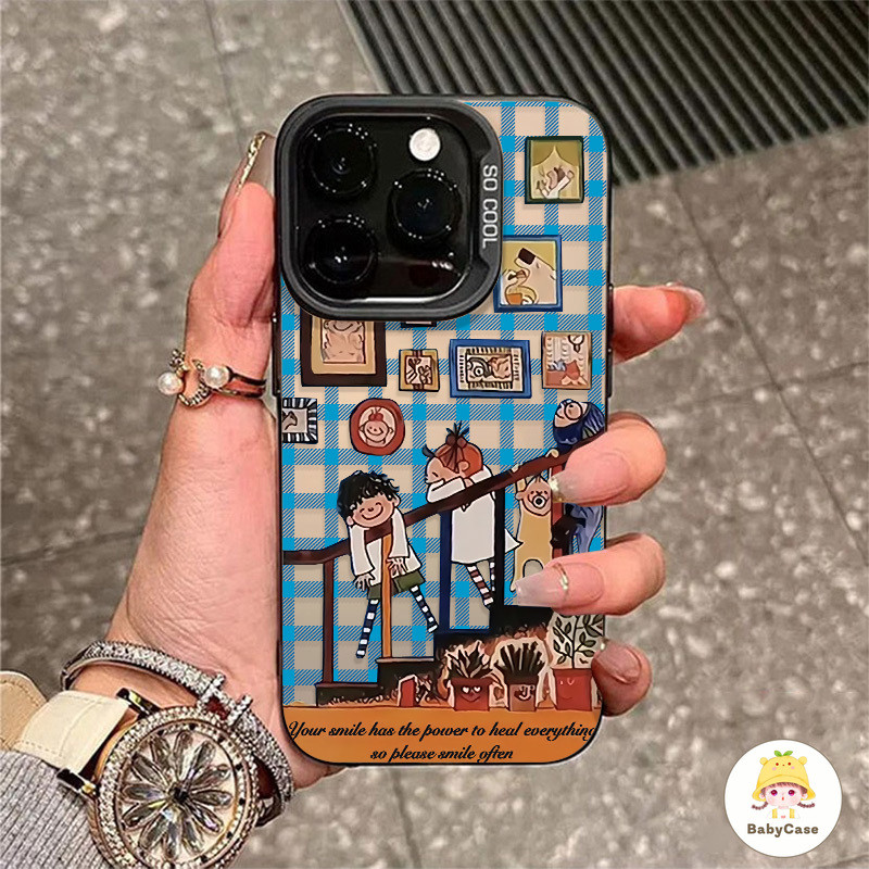 เคสไอโฟน 16 สำหรับ iPhone 13 11 15 16 14 12 Pro Max 7 8 16 15 14 Plus XR X XS Max SE 2020 ตลกการ์ตูนหวาน Coco-chan สาว