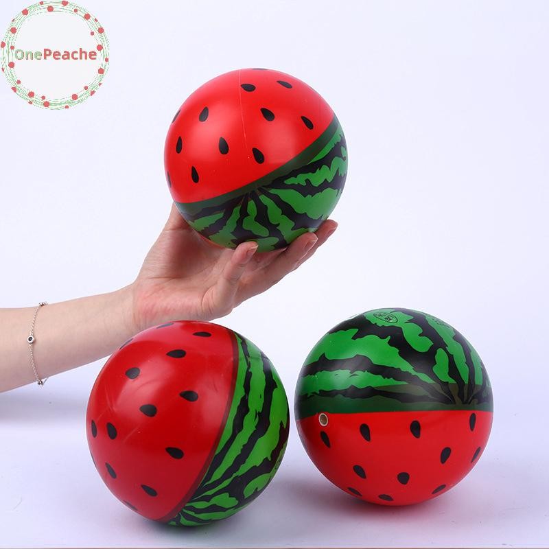 Onepeache 5 นิ้ว Inflatable Watermelon Ball เด็กหนังของเล่นเด็กกีฬา TH
