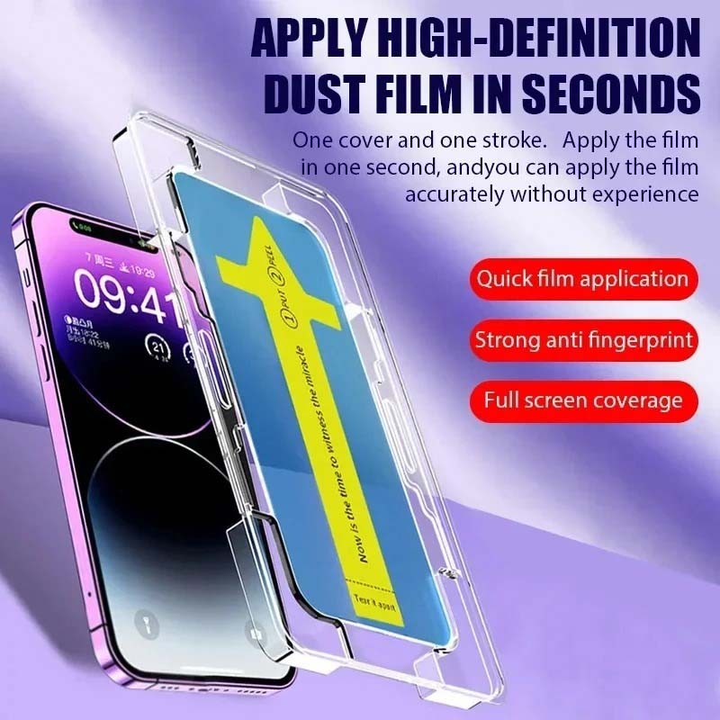 One-click Installation Tempered Glass For Realme C11 C20 C12 C15 C21 C21Y C25Y 5 6 7 8 9 10 Pro 5i 6