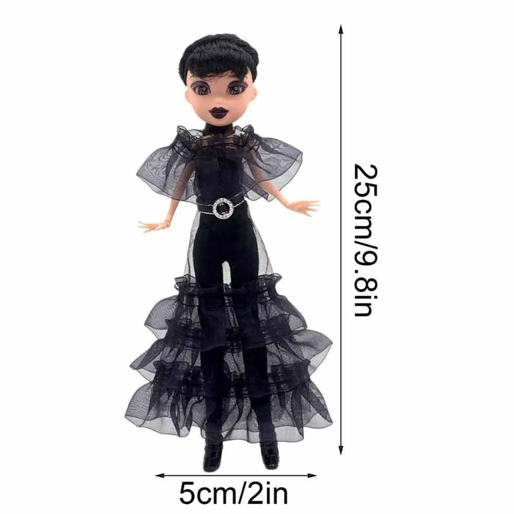 Monster High School Wednesday Adams Doll Handmade Action Doll Model