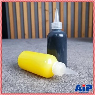 สีเหลือง+ดำ กาวคอวอยซ์ ทนความร้อนสูง a+b ติดคอวอยล์ เหลือง+ดำ กาวซ่อมลำโพง อัตราส่วน1:1 เอไอ-ไพศาล