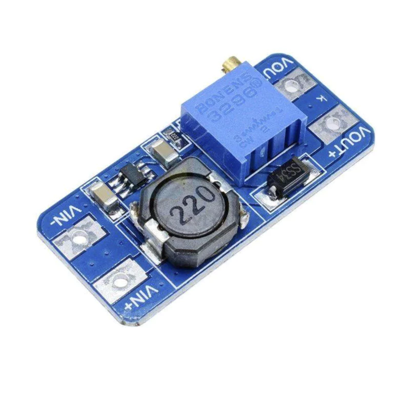 RABBITMALL DC-DC Boost โมดูล 2A บอร์ดบูสเตอร์แผงวงจรอินพุทความดันไฟฟ้า 2/24V ลิตร 5/9/12/28V 2577