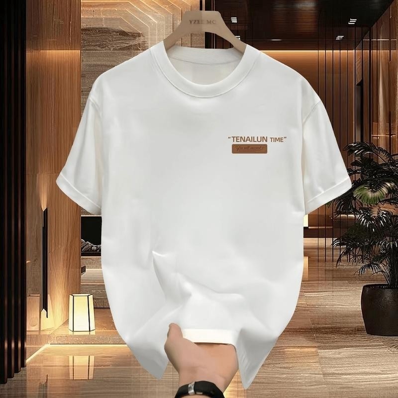 🚚【จัดส่งจากประเทศไทย】เสื้อยืดคอกลม พิมพ์ลาย เหมาะสำหรับทั้งชายและหญิง เหมาะกับวัยรุ่น