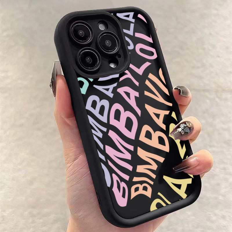 SAMSUNG แฟชั่นยอดนิยมสําหรับsamsung A06 A15 A16 A35 A55 A54 A26 A14 A25 A24 A05 A23 A36 A33 A56 A53 A52 A32 A51 หรูหราภาษาอังกฤษซิลิโคนกันกระแทกนุ่ม