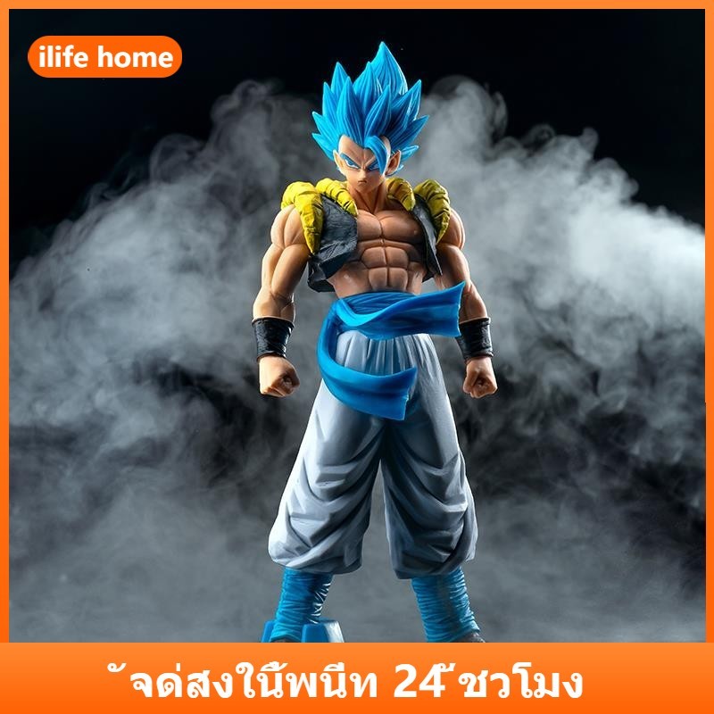 คอสเพลย์ฟิกเกอร์ Dragon Ball Super Saiyan Action Figure (Q) ประมาณ 30 ซม. โกกู/โกเกต้า/เวจิต้า เวอร์ชันของขวัญ