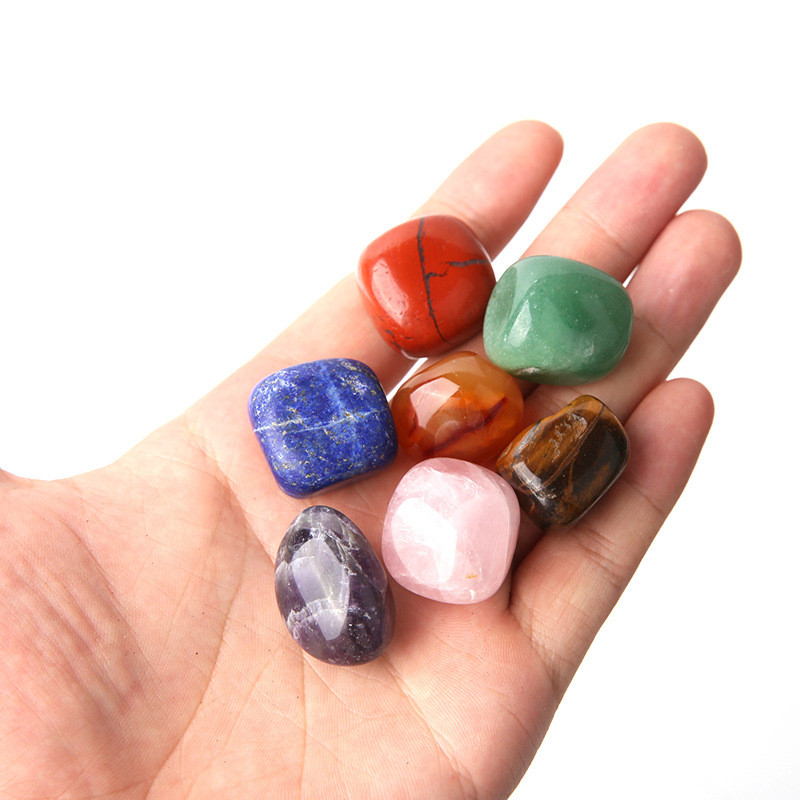 ชุดหิน 7 สี  7 จักระ (ครบชุด)