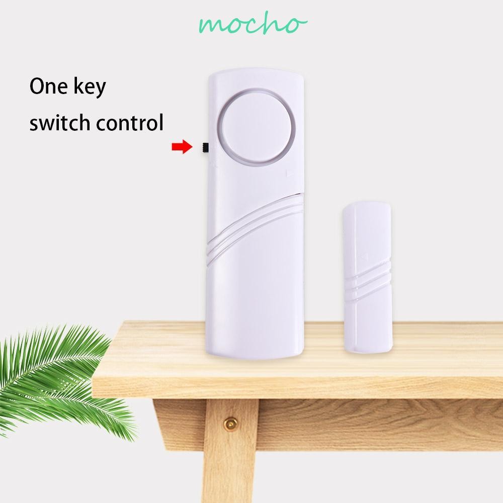 ระบบรักษาความปลอดภัยสัญญาณเตือน MOCHO, สัญญาณกันขโมยไร้สายสีขาว, เซ็นเซอร์ประตูและหน้าต่างขั้นสูงพร้อมเซ็นเซอร์สมาร์ทแม่เหล็กปลุกประตูหน้าต่าง
