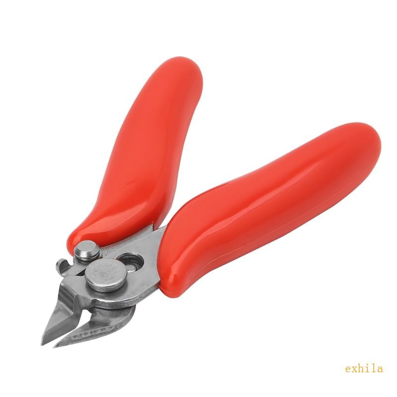 Exhila Mini 3 5 คีมตัดด้านข้างแนวทแยงล็อคสายเคเบิลเครื่องตัดลวดซ่อมเครื่องมือมือ