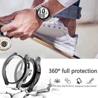 Tpu Soft Case สําหรับ Samsung Galaxy Watch 7/6/5/4/FE 40 มม.44 มม.ฝาครอบป้องกันซิลิโคนกันชนป้องกันหน้าจอสําหรับ Galaxy Watch 5/4 กรณีคลาสสิก