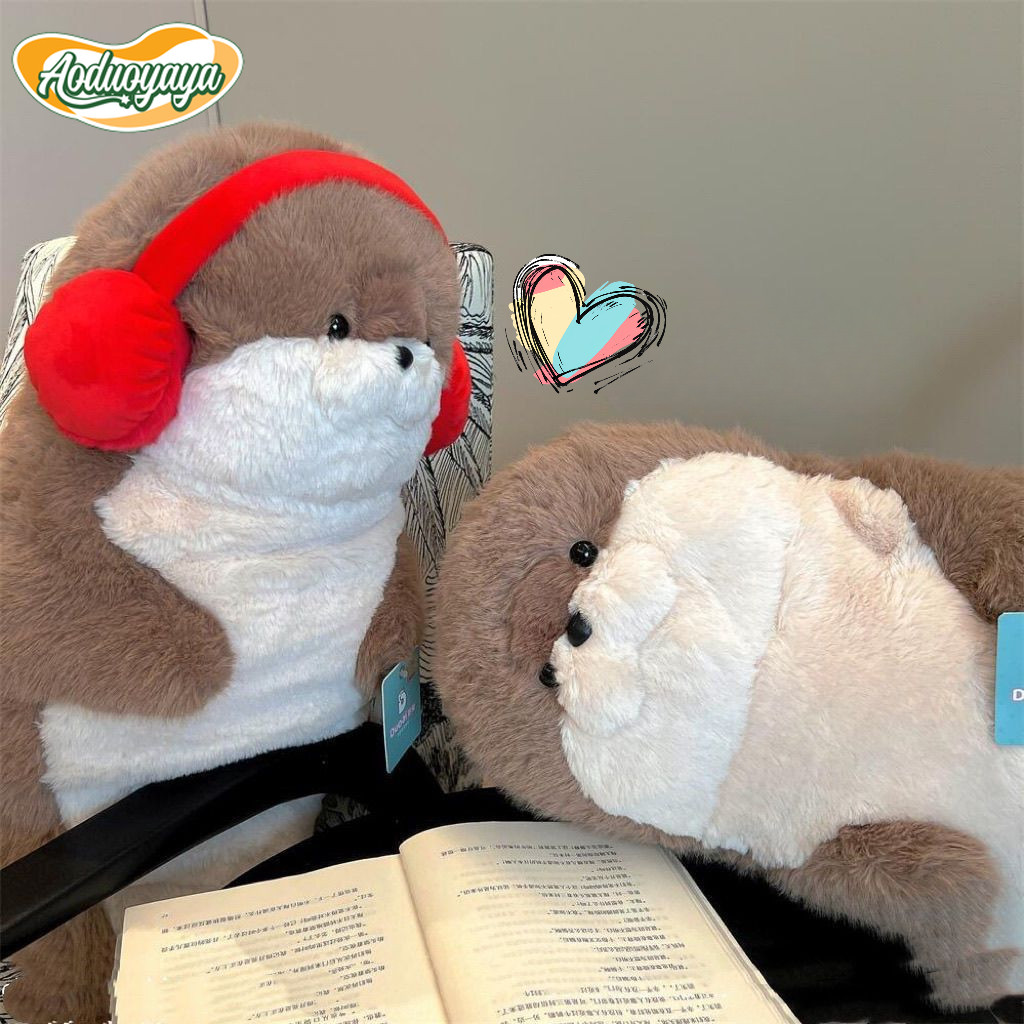 Aoduoyaya ตุ๊กตานาก นุ่มและน่ารัก ตุ๊กตาน่ารัก นากนุ่มพิเศษ ของเล่นตุ๊กตาชายหญิงของขวัญวันเกิด