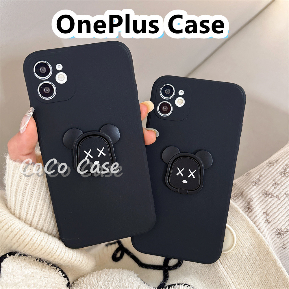 ParityFor OnePlus 5/6/7/8/9 ACE 2/3/2V/3V Nord A93/A96 ฝาครอบสีดําคราบทนซิลิโคนเต็มเคสโทรศัพท์ฝาครอบ