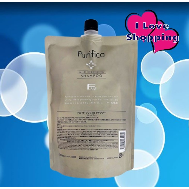FIOLE Purifica Mild Cleansing Shampoo 800 ml แชมพูล็อคสี Purifica หลังฟอกและย้อม