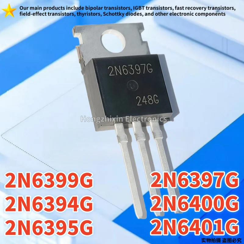 1-5PCS 2N6394G 2N6394 2N6395G 2N6395 2N6397G 2N6397 2N6399G 2N6399 2N6400G 2N6400G 2N6401G ทรานซิสเต