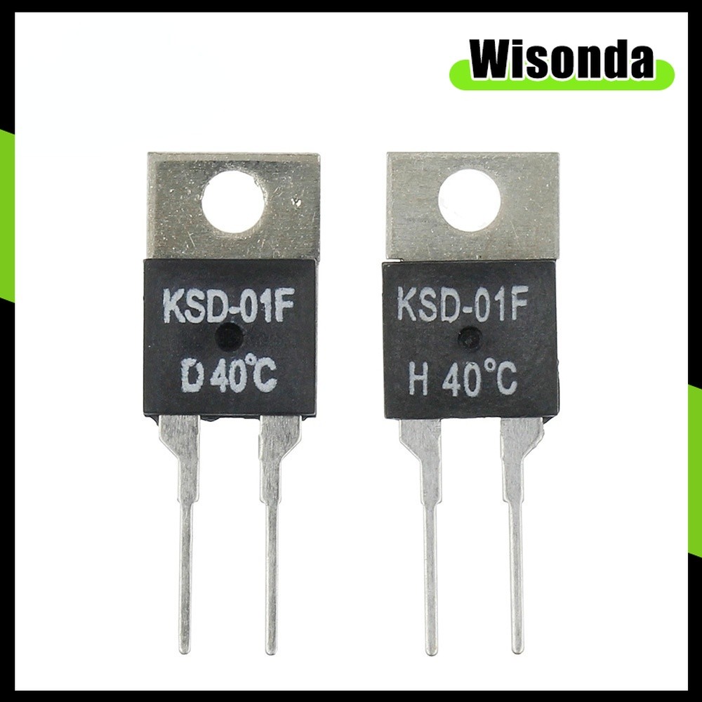 KSD-01F JUC-31F 40-150 DegC NC ปกติปิดไม่มีปกติเปิด 1.5A สวิทช์ความร้อนอุณหภูมิเซนเซอร์ Thermostat K