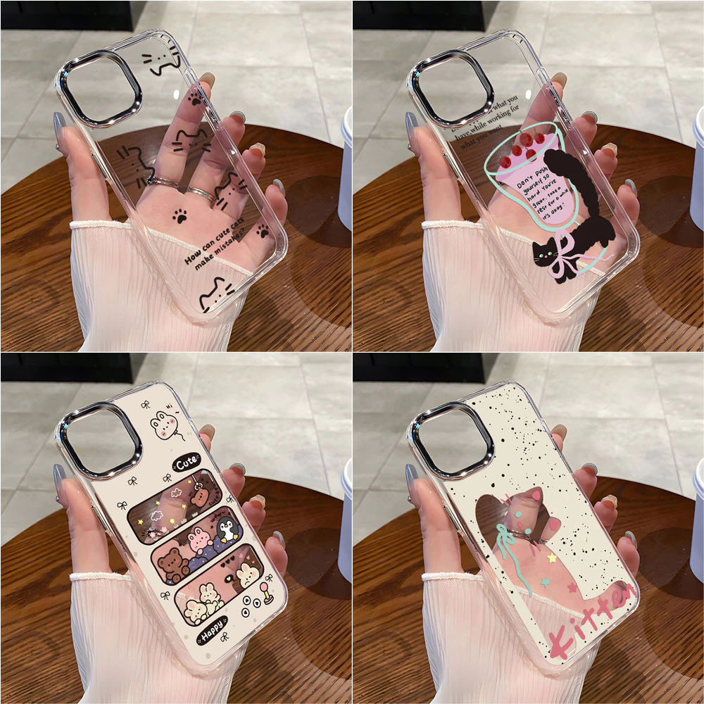 Silicone ชัดเจนเคส For Vivo Y28 Y11 Y20 Y17s Y21 Y03 Y15s Y22 Y27s Y36 Y17 Y12 Y15 Y18 Y19s Y29 Y35 Y56 Y16 เคสทรศัพท์