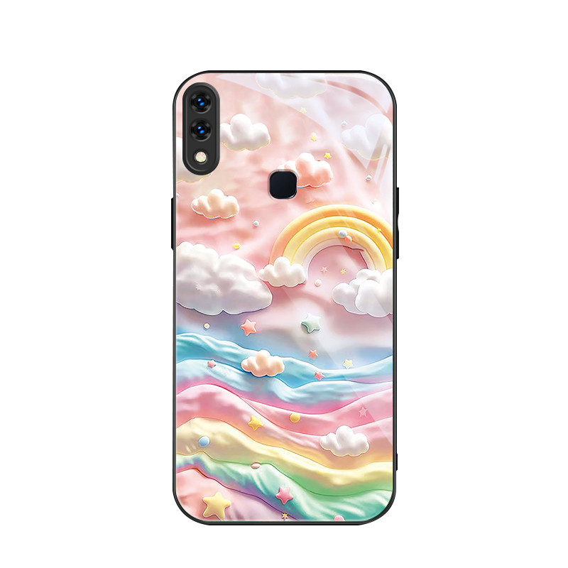 สําหรับ Vivo V11i/ Vivo Z3/ Vivo Z3i , Cloud Rainbow, บุคลิกภาพอินเทรนด์, เคสป้องกันโทรศัพท์ป้องกันก