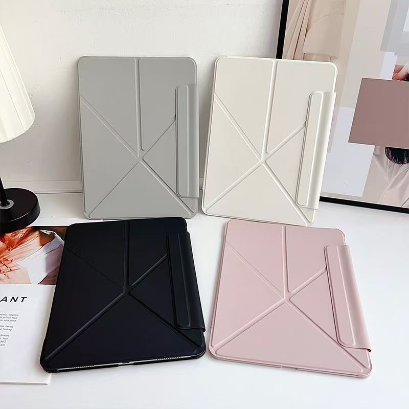 เคสไอแพด Kพับ for iPad gen10 gen11 a16 2025 Air6/5 gen 7 /8/9-10 10.2 10.9 pro 11" mini 6 เคสสำหรับไอแพด ขอบใส