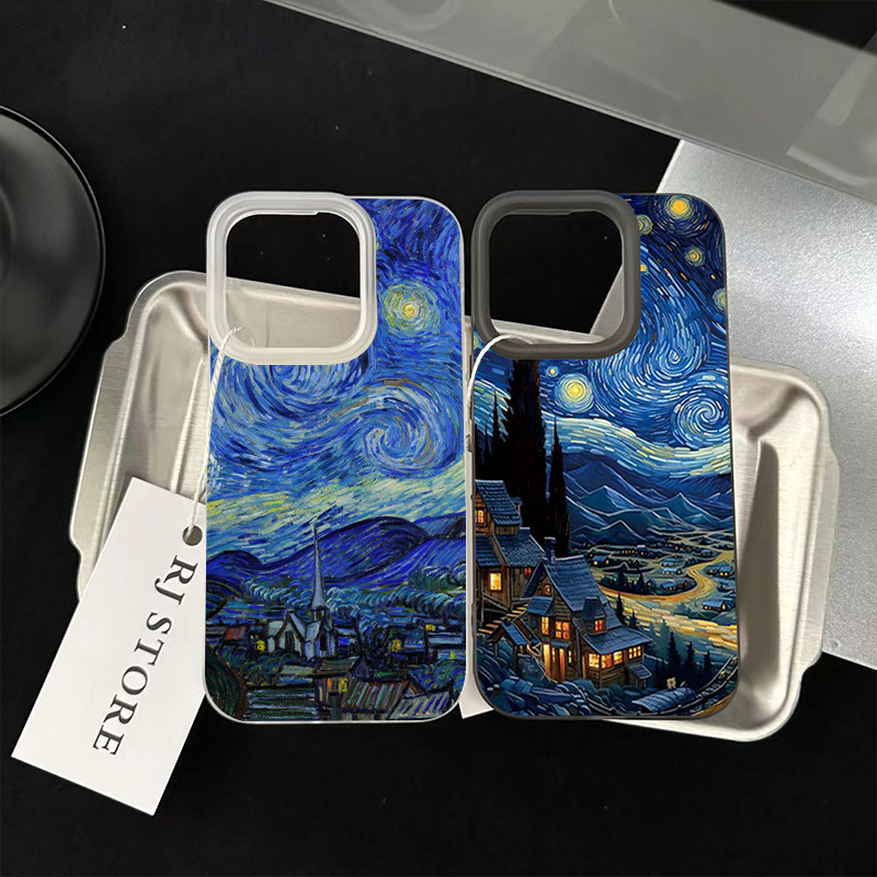 เคส ไอโฟน For iPhone 13 14 15 สากล เคสโทรศัพท์มือถืออะคริลิคใส คันทรีไนท์ 11 12 ProMax 7 8Plus X XSMax XR