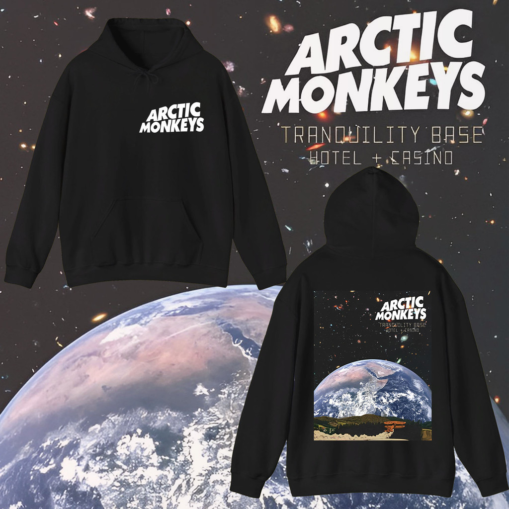 ใหม่ Arctic MONKEYS วง Hoodies ORIGINAL Merch 24s | เสื้อฮู้ด Unisex hoodies M-3XL