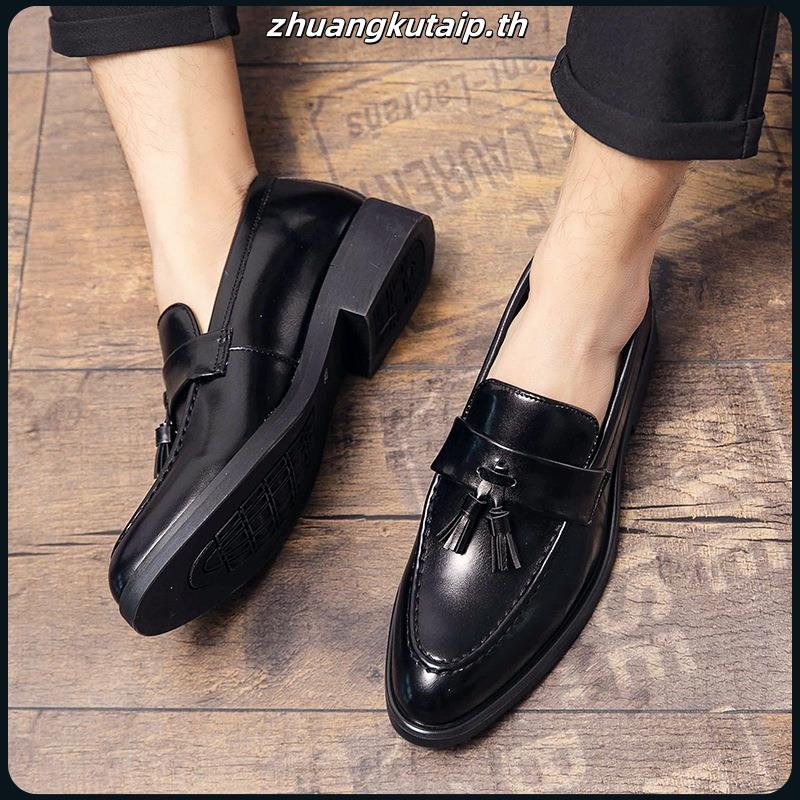 Hush Puppies รองเท้าหนัง ขนาดใหญ่ สําหรับผู้ชาย ไซซ์ 45 46 47 48