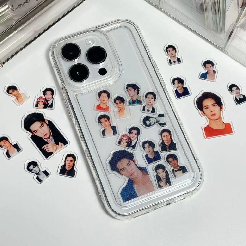 เคสโทรศัพท์ DIY เคส Iphone  ที่เข้ากันได้ ทําเอง อวตารตัวละคร แผ่นอะคริลิค เคสโทรศัพท์ถุงลมนิรภัย เคสโทรศัพท์คู่ ของขวัญวันวาเลนไทน์ของขวัญวัน