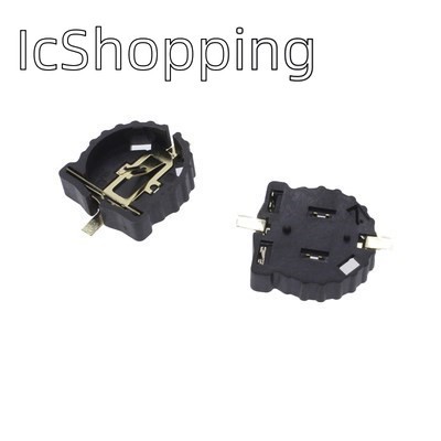 Patch CR1220 ปุ่มผู้ถือแบตเตอรี่ 1220 patch ผู้ถือแบตเตอรี่ pin ชุบทอง CR1220 ผู้ถือแบตเตอรี่