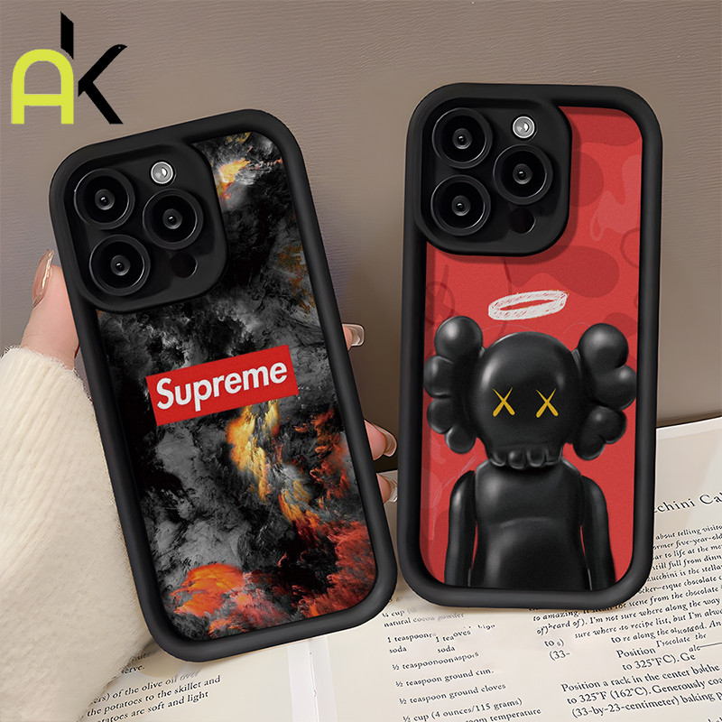 AK For Samsung A15 A05s A05 A14 A13 A03s A12 A23 A32 A24 A03 A50 A25 A20s A52 A02s A21s A30s เคสโทรศัพท์นุ่ม หมีรุนแรง
