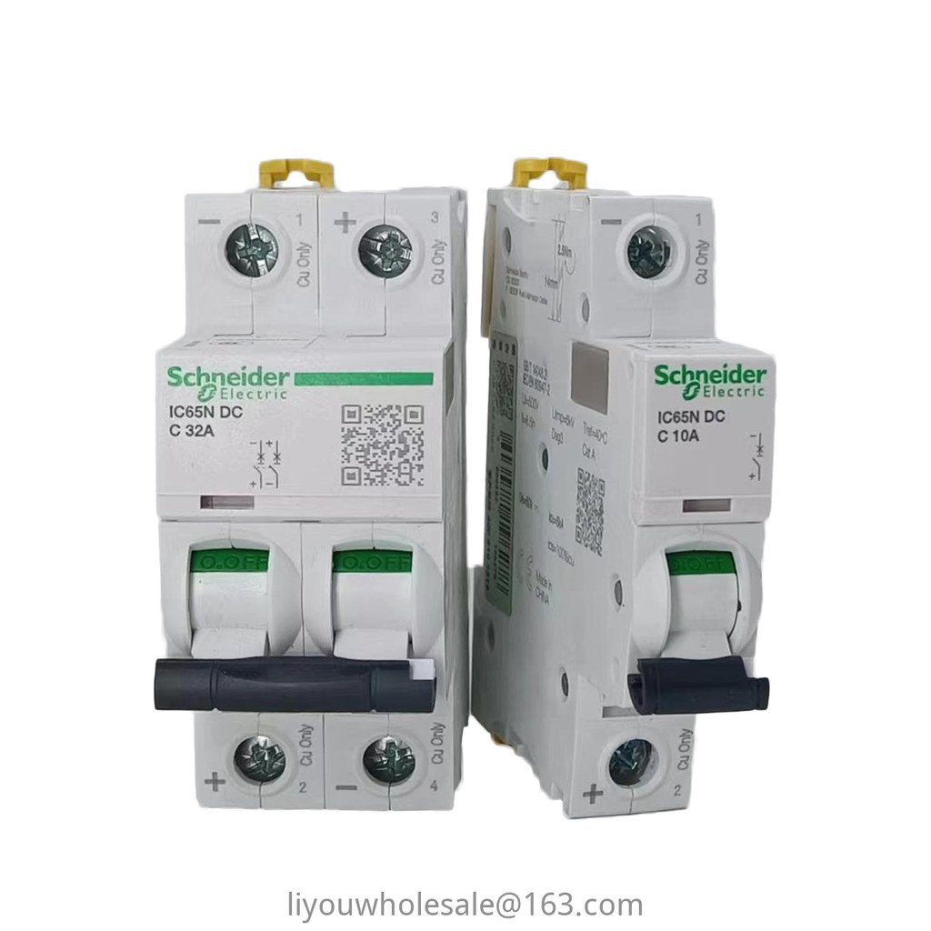 Schneider Straw DC Circuit Breaker IC65N-DC 2p1P Air Switch C65N-DC C6A16A10A20A63A