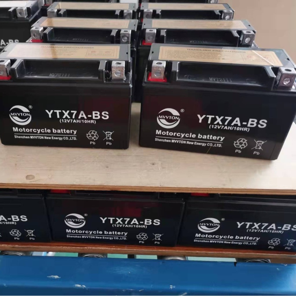 แบตเตอรี่รถจักรยานยนต์ 12V 5AH 6AH 7AH สำหรับ WAVE, Mio New, MSX, SCOOPY-I, FINO,  KSR Battery for motorcycle